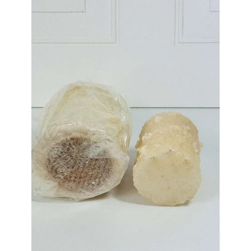 2 Warm Glow Candle Co Cake Dipped Candles Sugar Maple scent‎ delicious scent